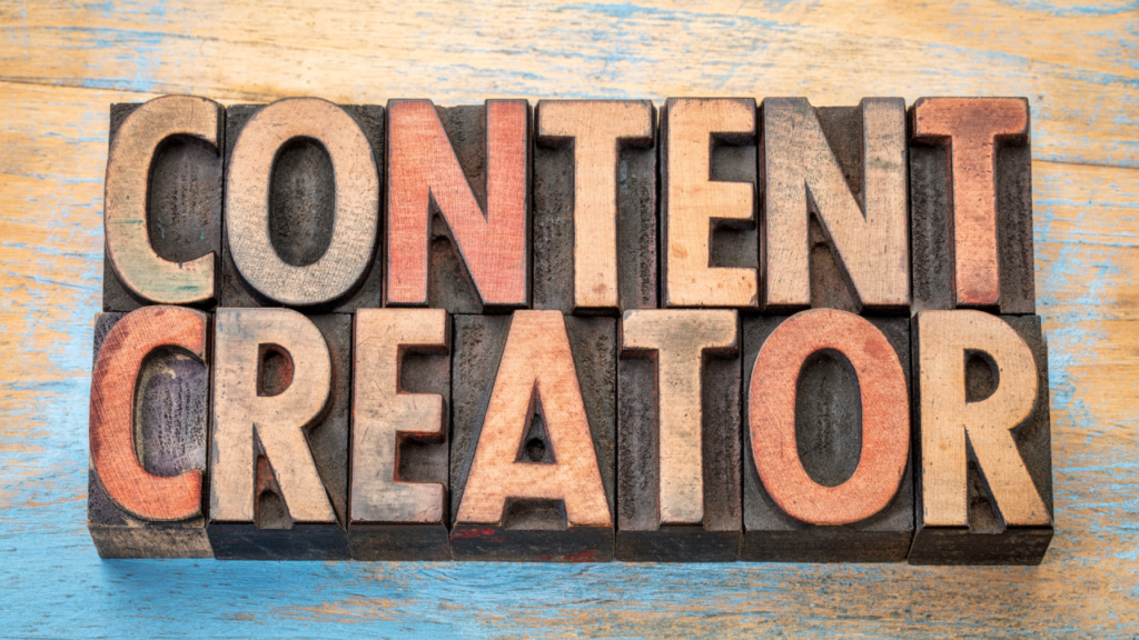 content creation are abundant