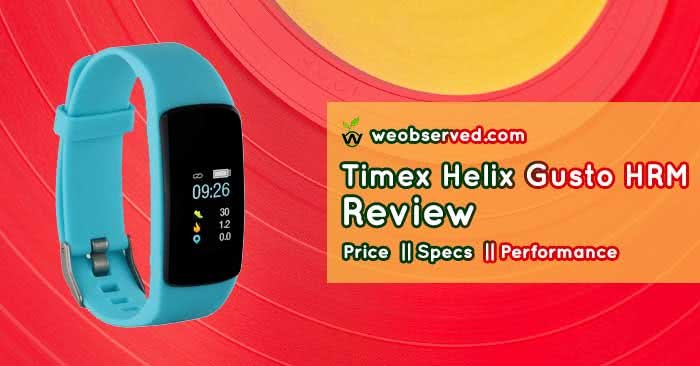 Timex Helix Gusto HRM