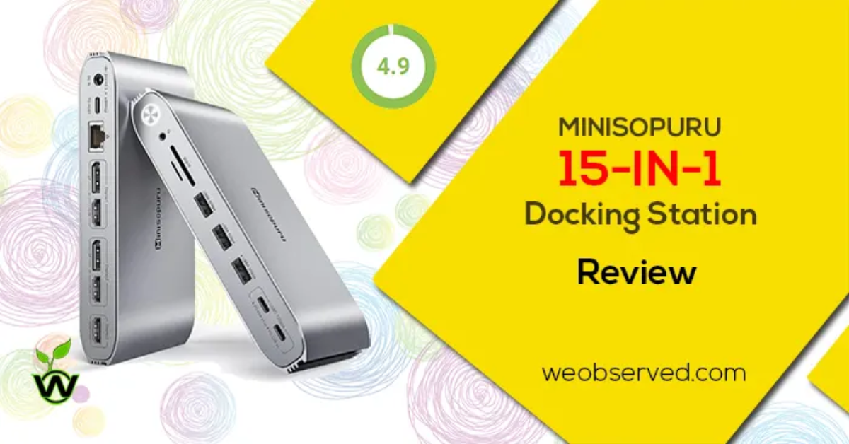 Reviewing the Minisopuru DisplayLink 15-in-1 Docking Station.: