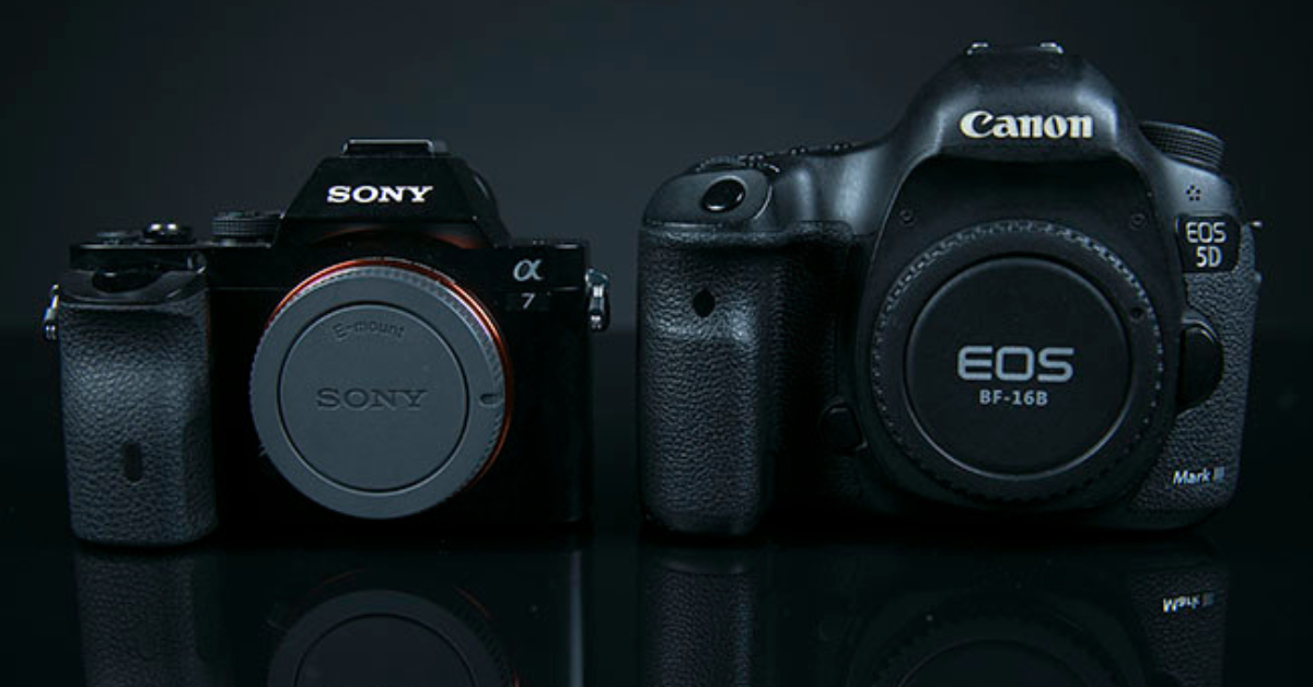 Mirrorless v/s DSLR Cameras